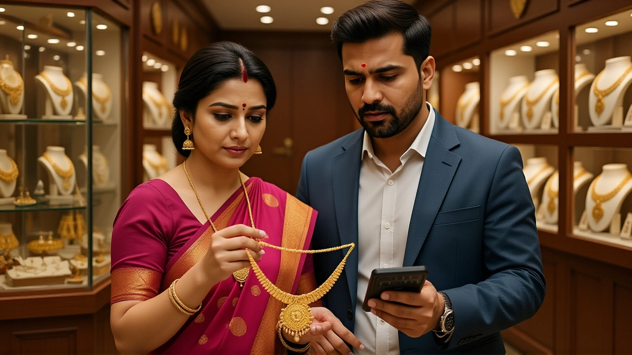 नवरात्रि में सोने की कीमतों में उछाल: दिल्ली‑मुंबई में 3,300 रुपये/10ग्राम की वृद्धि